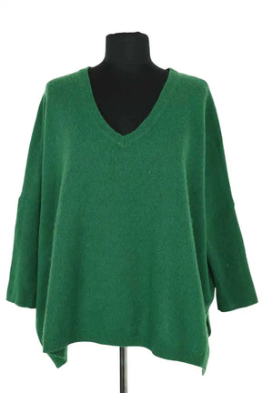 Pull From Future Vert en Cachemire, taille L - Seconde Main