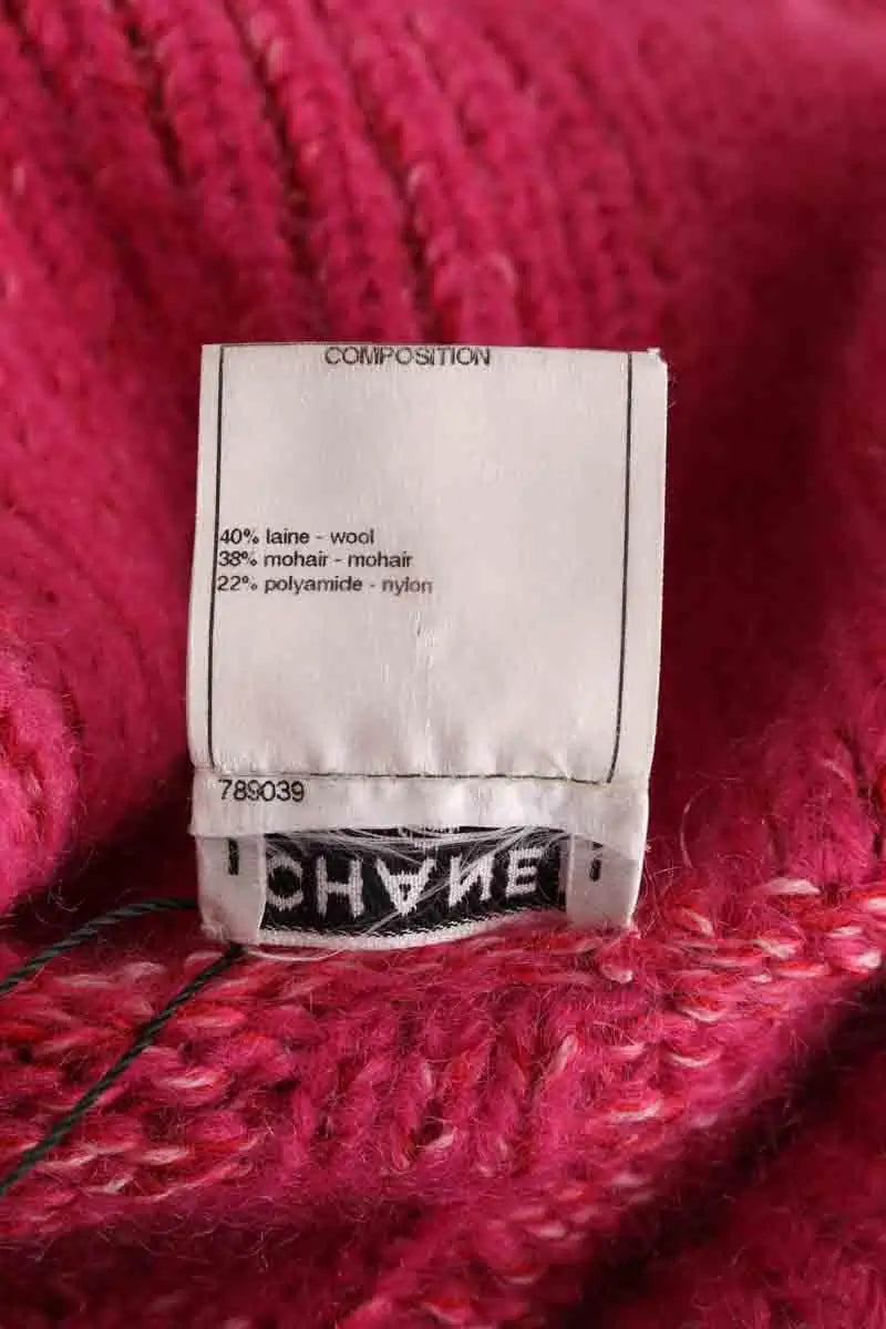 Veste Chanel 2009 Automne Rose en Laine