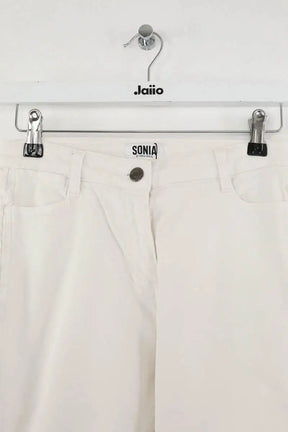 Jean slim Sonia Rykiel  Blanc