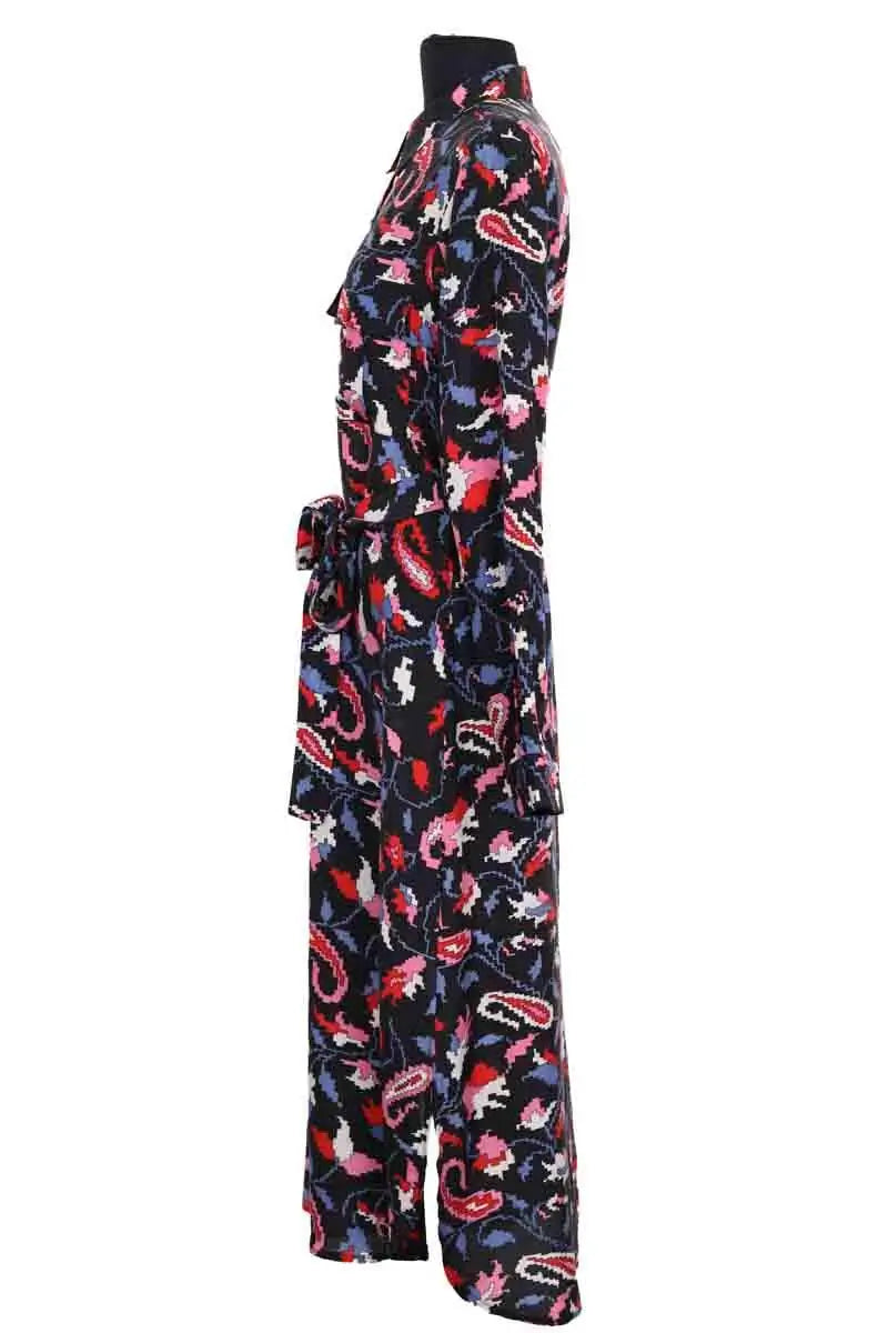 Robe Essentiel Antwerp Noir en Soie