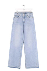 Jean large Zadig & Voltaire The whitney release wide leg Bleu en Coton, taille S - Seconde Main