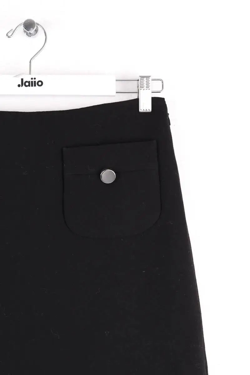 Mini jupe Prada Noir en Laine