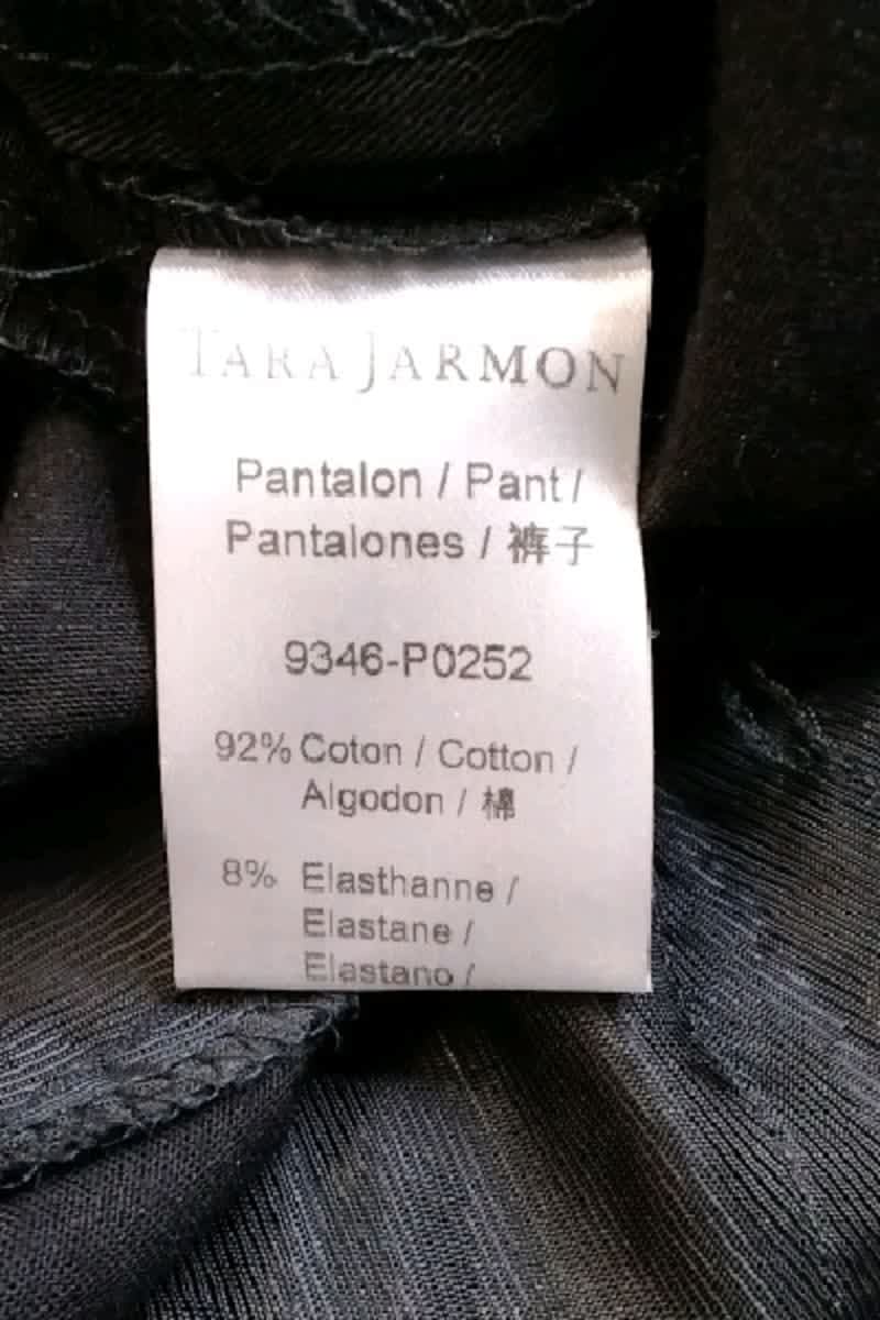 Pantalon slim Tara Jarmon  Noir