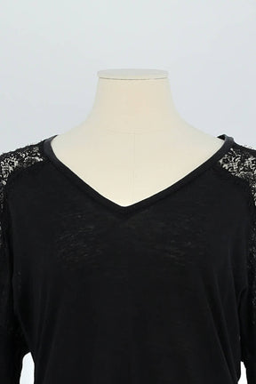 T-shirts Sandro  Noir