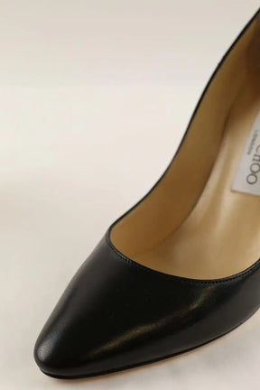 Talons Jimmy Choo Noir en Cuir