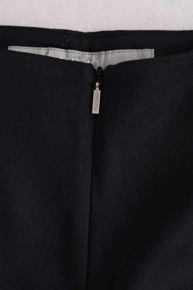Pantalon Versace Noir en Viscose