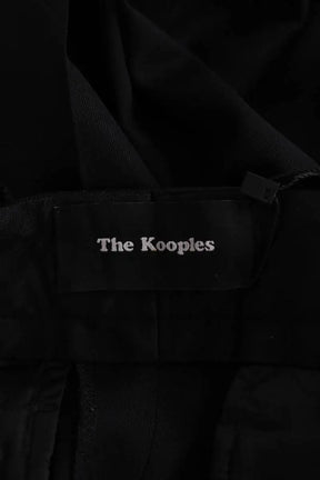 Pantalon The Kooples Noir en Laine