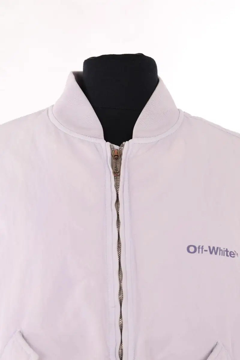 Blouson Off White Rose en Synthétique