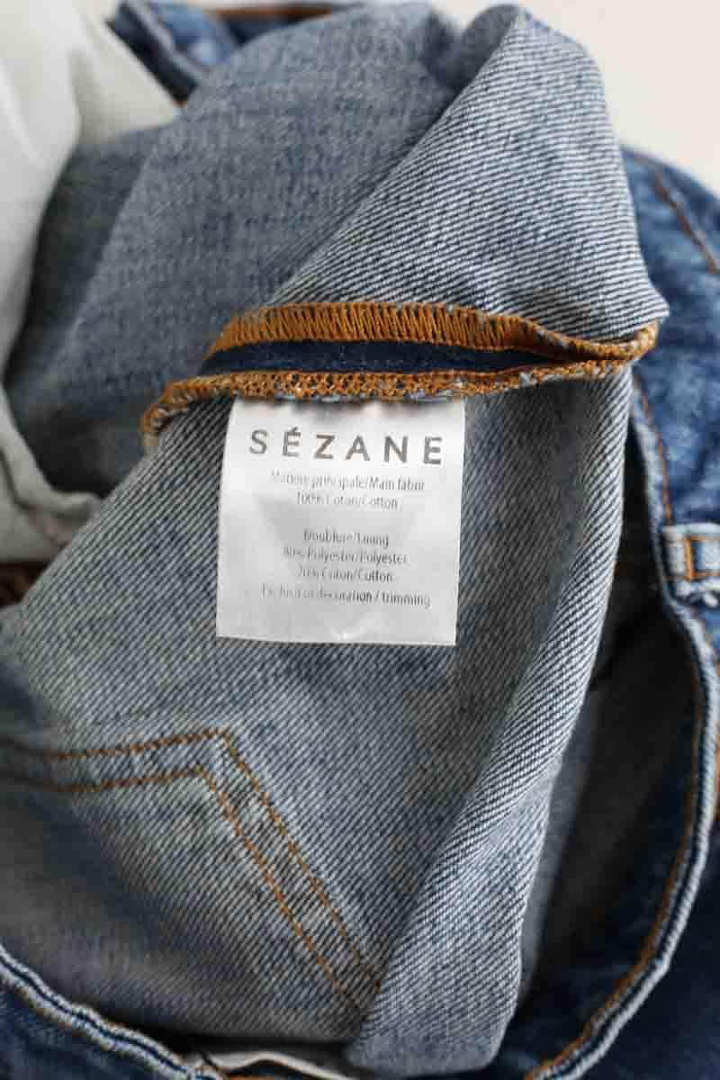 Jean slim Sézane  Bleu