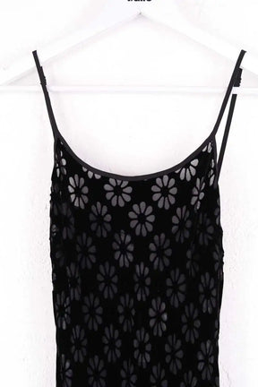 Robe Réalisation Noir en Synthétique