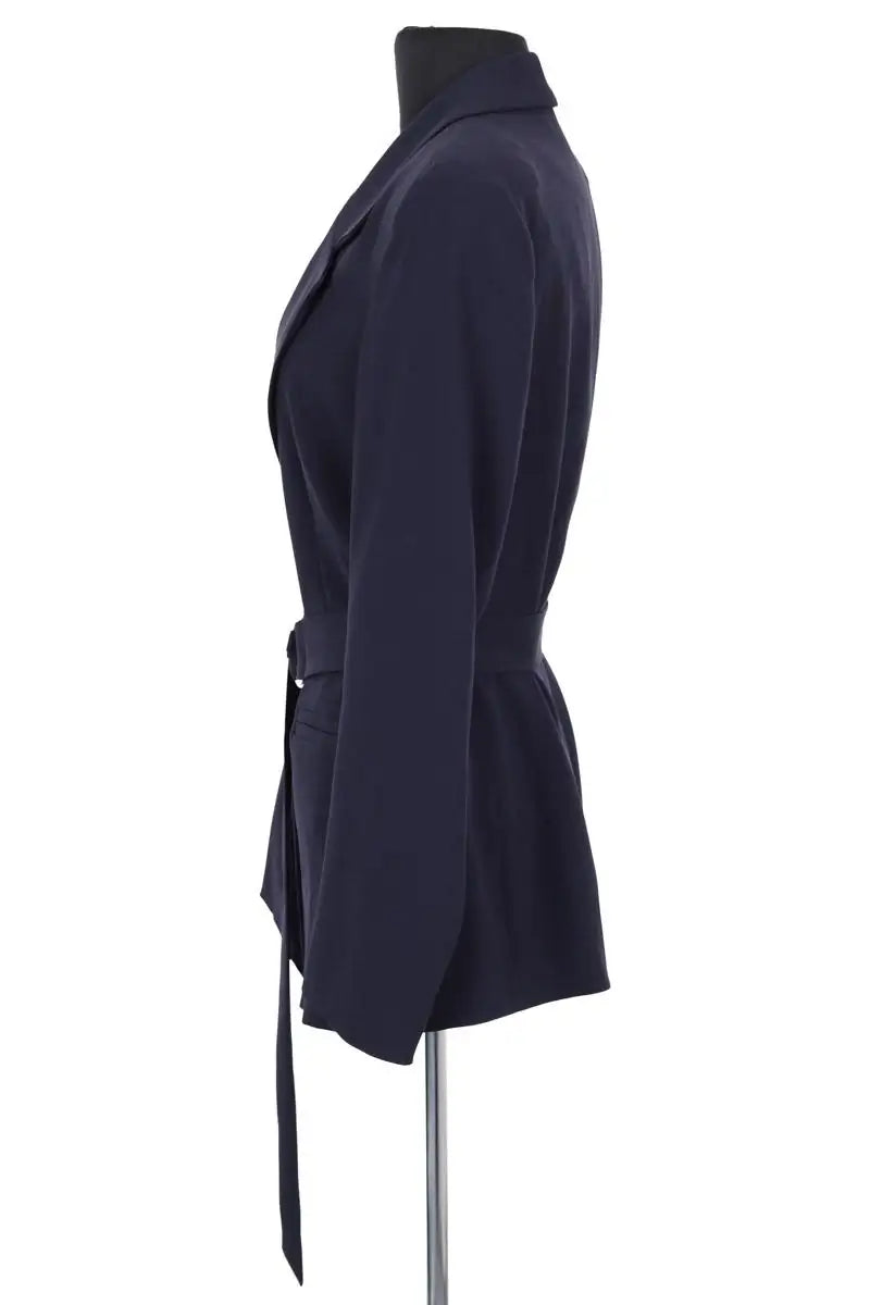 Veste Claudie Pierlot Bleu en Synthétique