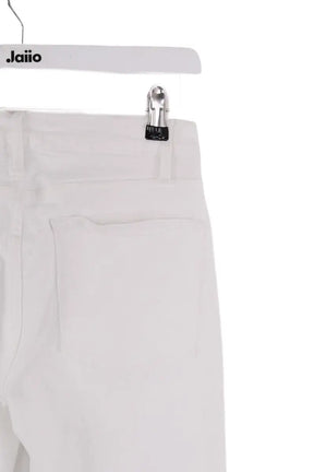 Jean bootcut Frame Blanc en Coton