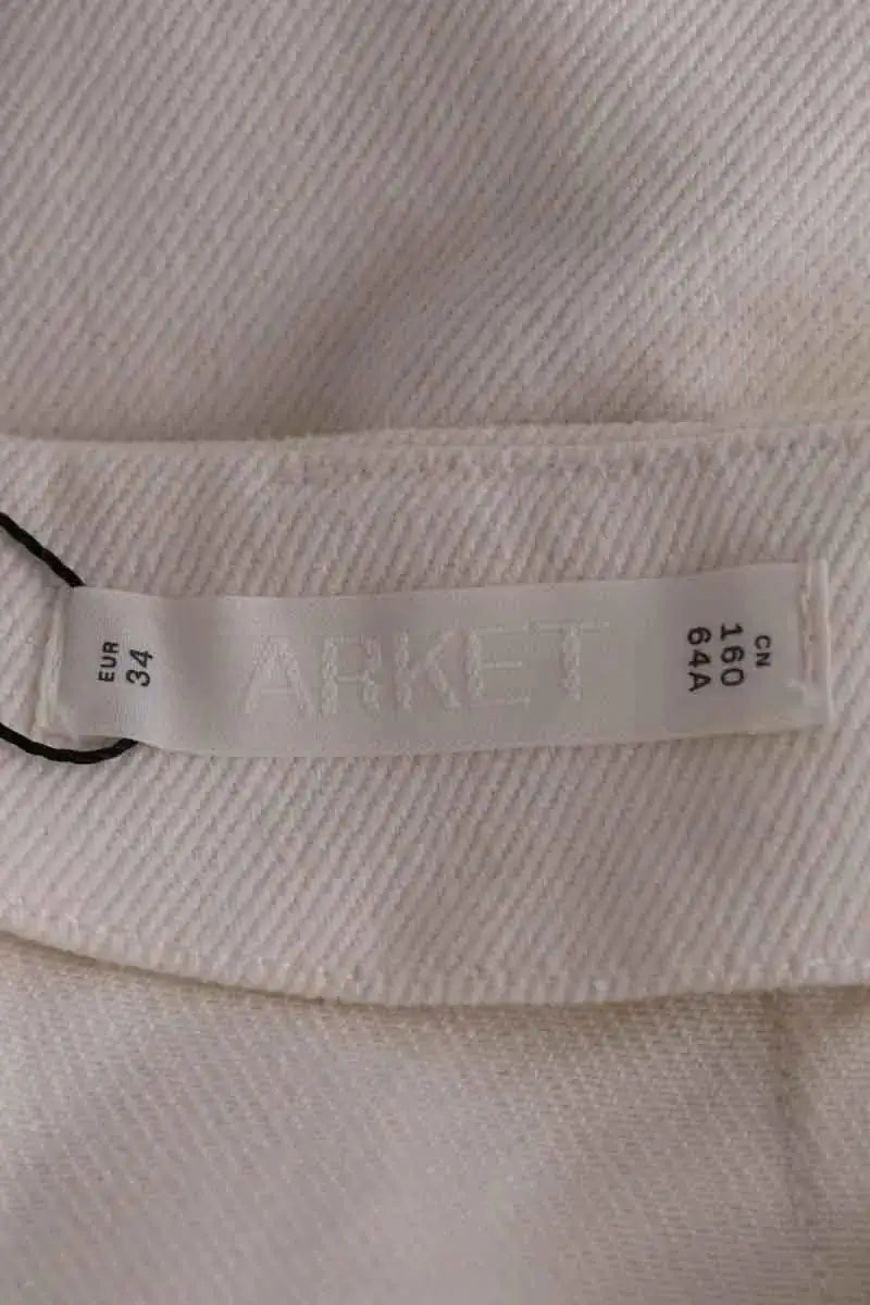 Jupe Arket Beige en Coton
