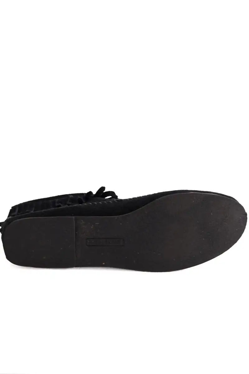Boots Minnetonka Noir en Daim
