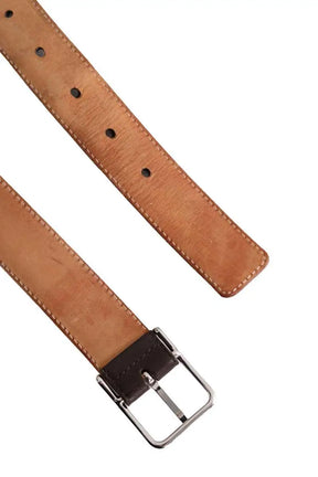 Ceinture en cuir Maison Boinet Marron en Cuir