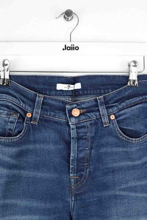 Droit 7 For All Mankind  Bleu