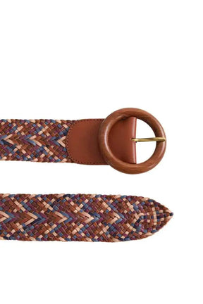 Ceinture Sessun Multicolore en Cuir