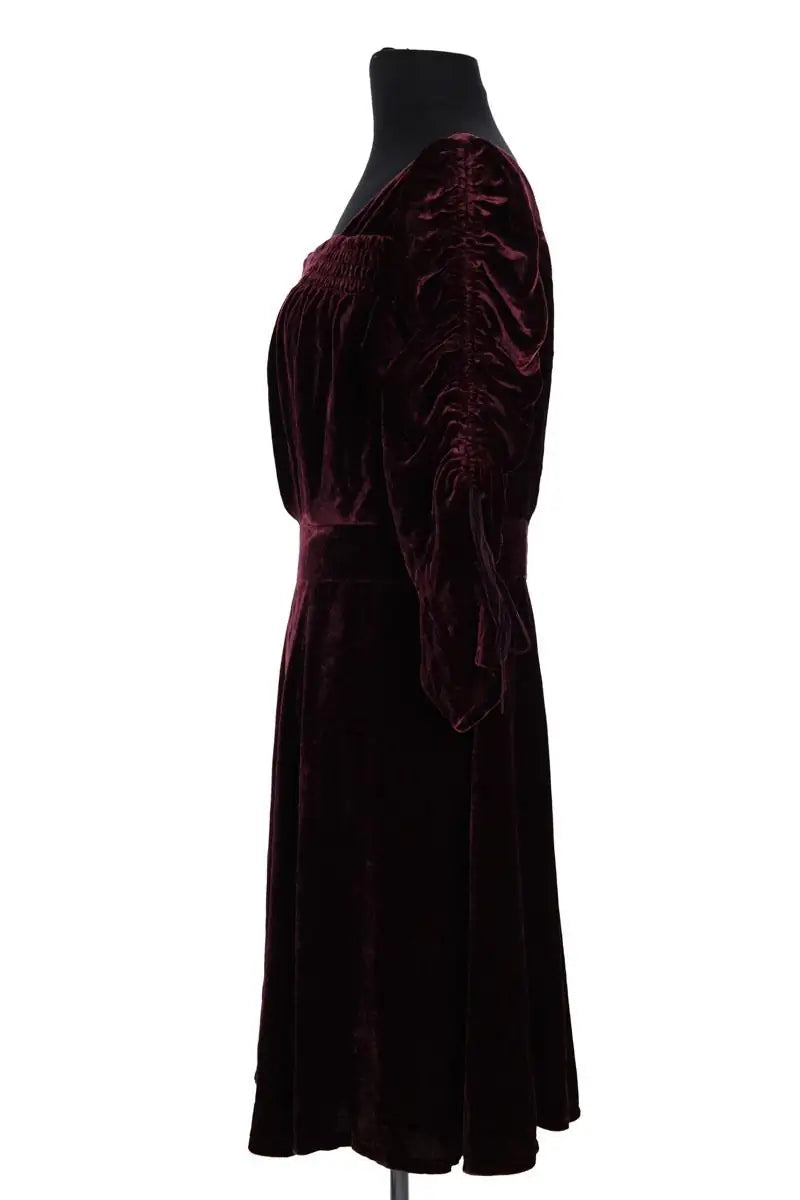 Robe The Kooples Bordeaux en Synthétique