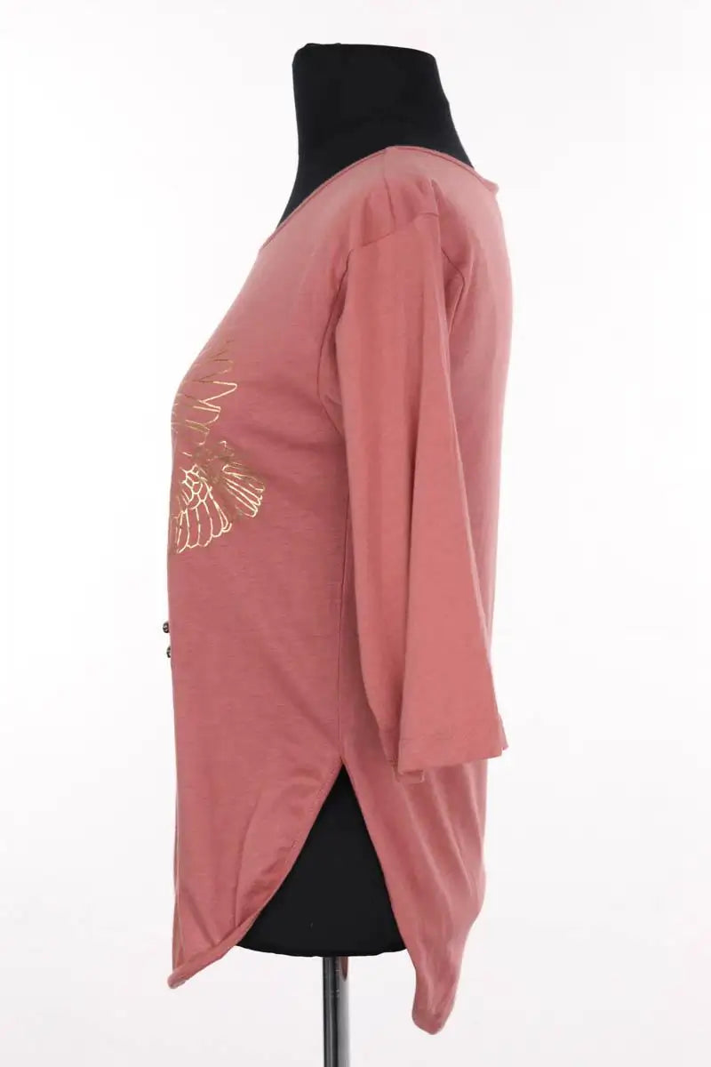 Top Balmain Marron en Coton