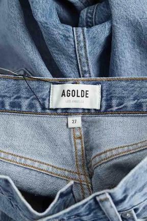 Jean mom Agolde  Bleu