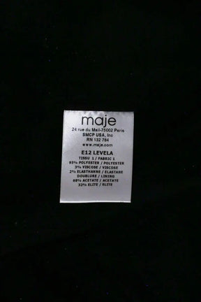 Veste Maje Doré en Paillettes