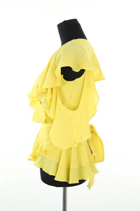 Top Elie Saab  Jaune