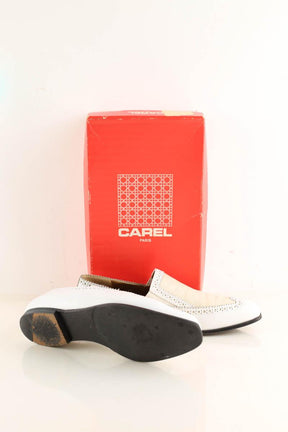 Mocassins Carel  Blanc