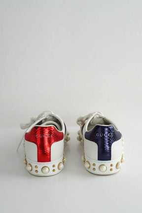 Baskets Gucci Ace Blanc