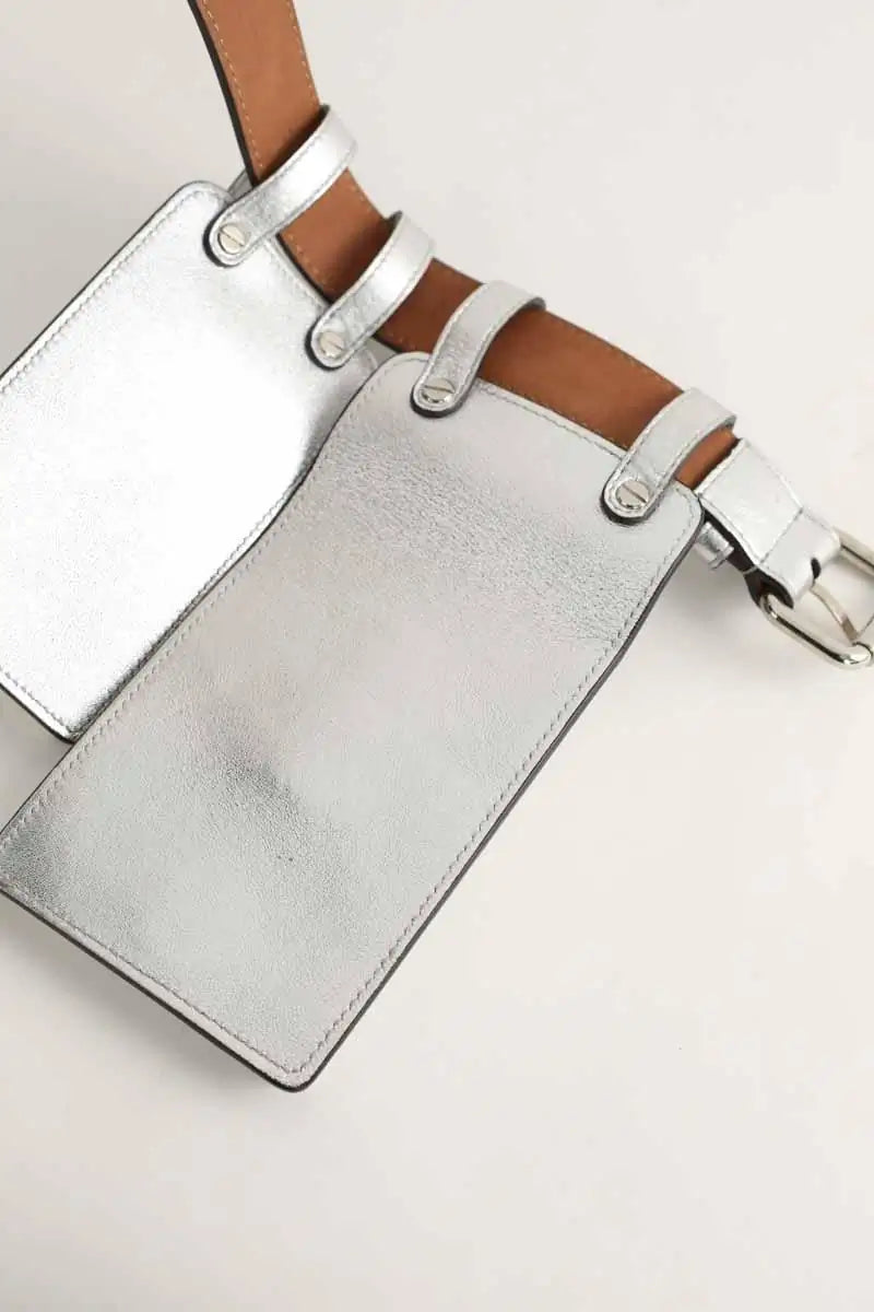 Ceinture Fendi Multi-accessory Belt Argent