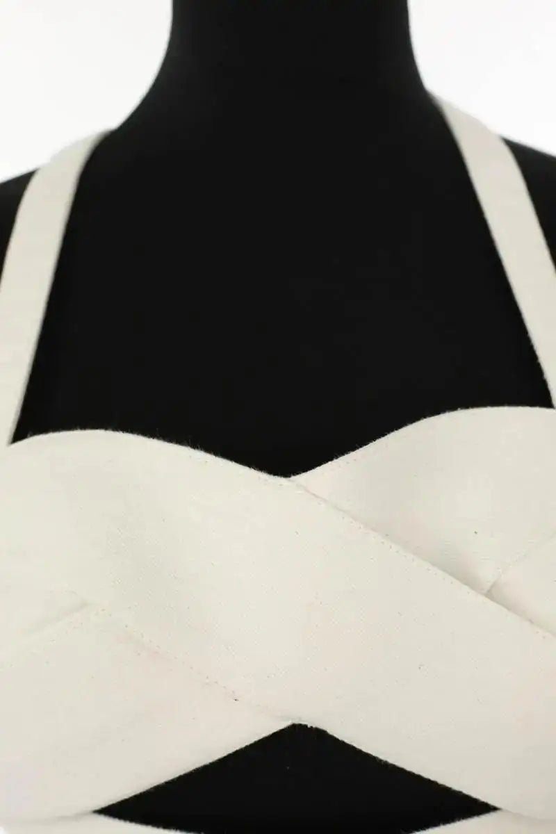 Top Minuit Ecru en Coton
