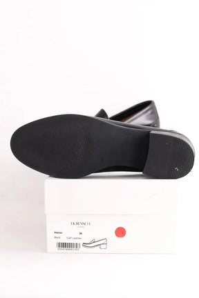 Mocassins LK Bennett Manon Noir en Cuir