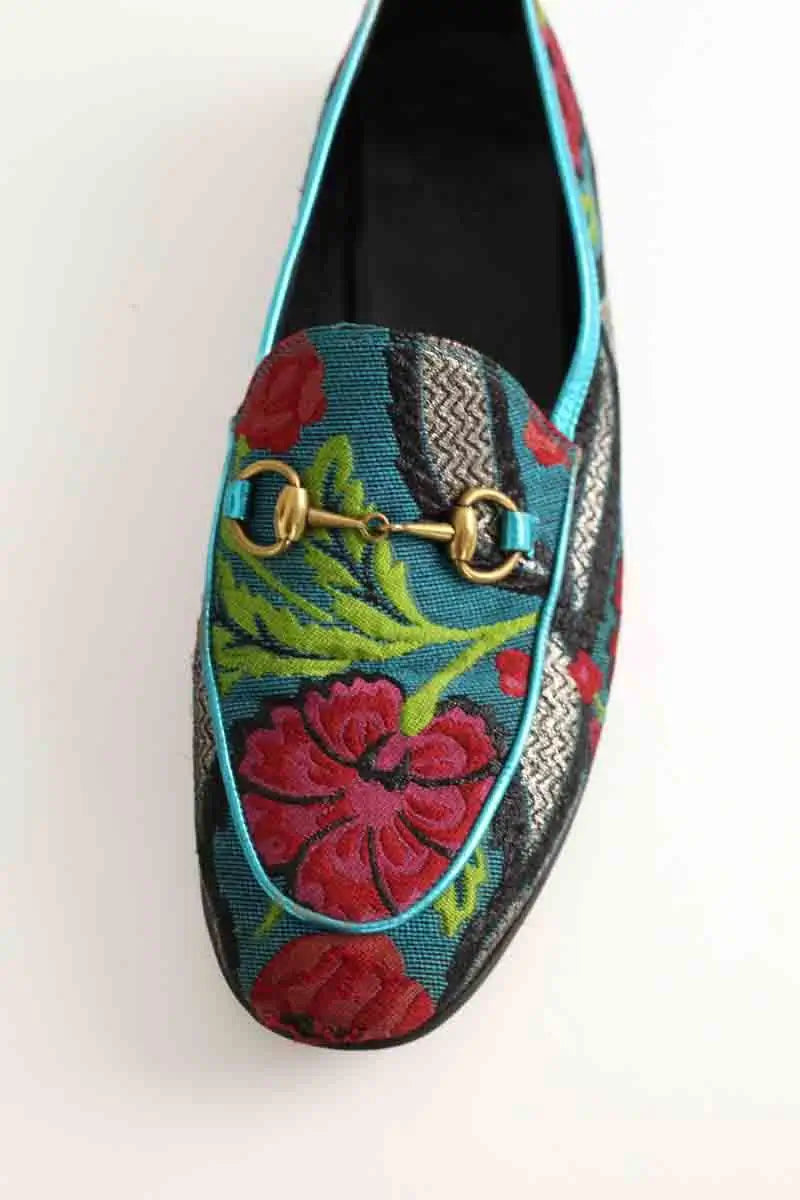 Mocassins Gucci Princetown Multicolore