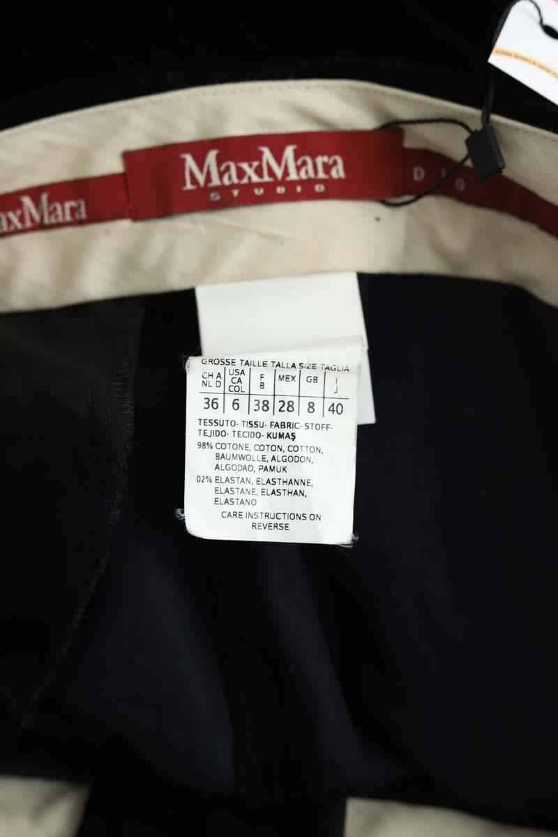 Droit Max Mara  Noir