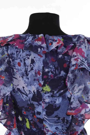 Robe Ralph Lauren Bleu en Synthétique