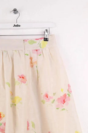 Jupe Sézane Beige en Lin