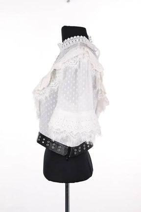 Blouse The Kooples Blanc en Coton