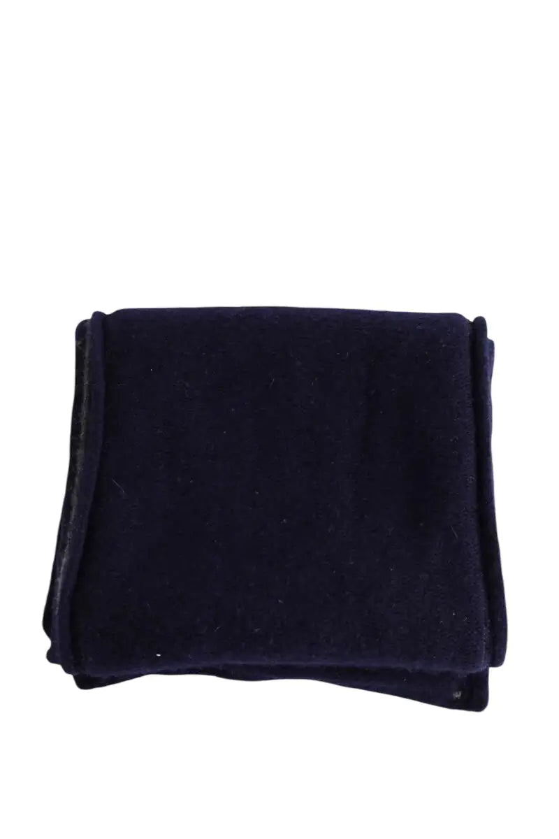 Foulard Moncler Marine en Laine - Seconde Main