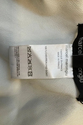 Manteau Other Brand Blanc en Fourrure