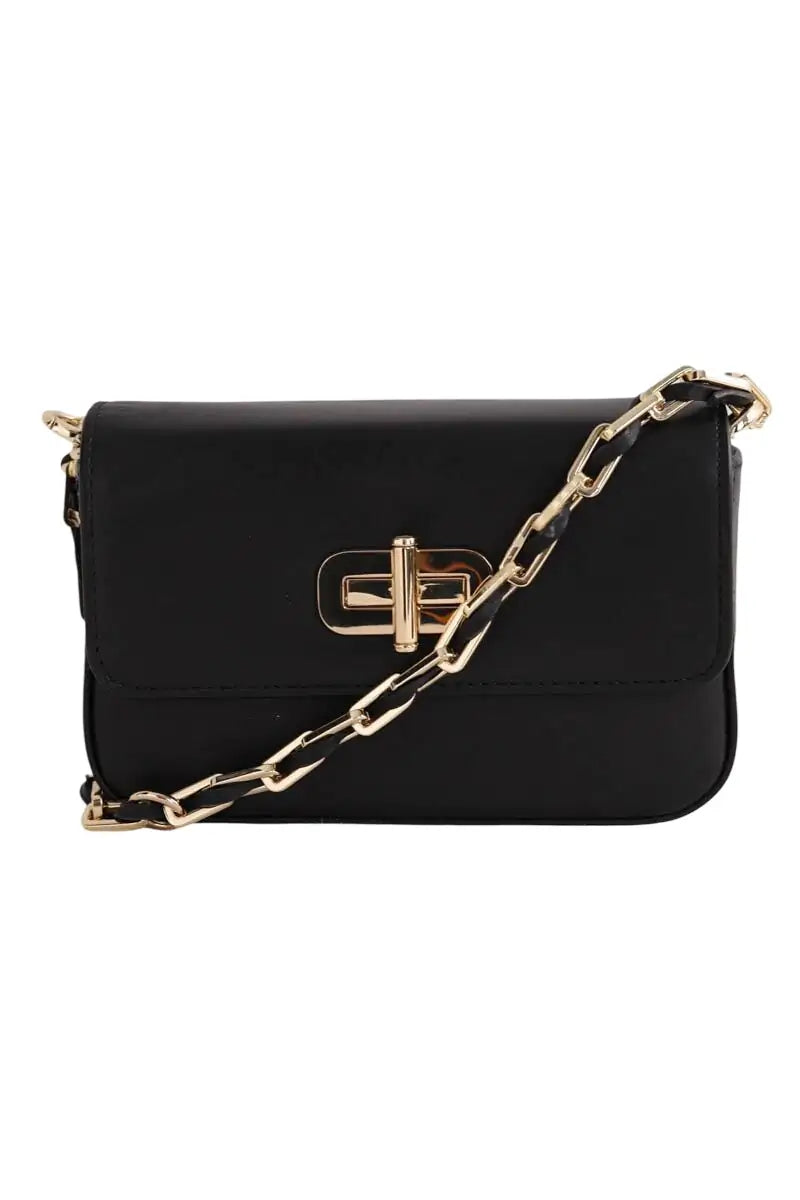 Mini sac Tommy Hilfiger Noir en Cuir - Seconde Main