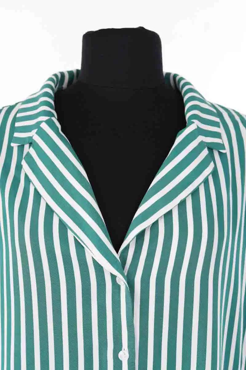 Chemise Tommy Hilfiger Vert en Viscose