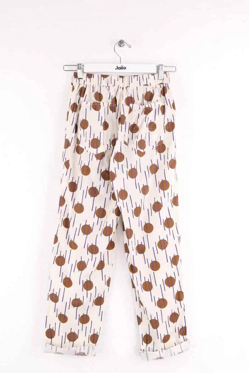 Pantalon droit Chloé Stora Blanc en Coton