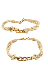 Anses Etro Beige en Coton - Seconde Main