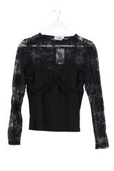 Blouse Musier Noir en Synthétique, taille L - Seconde Main