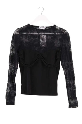 Blouse Musier Noir en Synthétique, taille L - Seconde Main