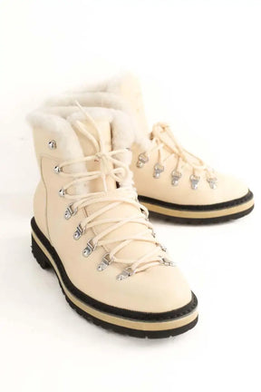 Après-ski Aether Beige en Cuir