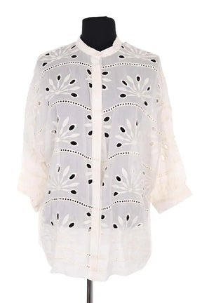 Chemise Paul & Joe Ecru en Coton, taille S - Seconde Main
