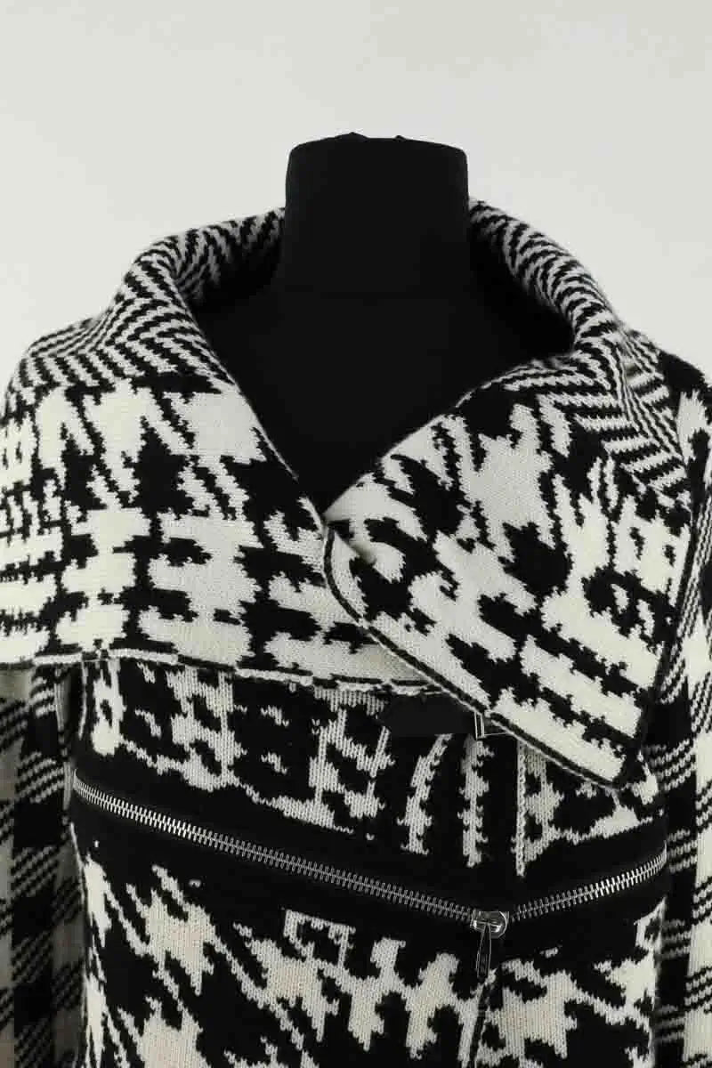 Gilet Barbara Bui Noir en Laine