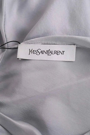 Blouse Yves Saint Laurent Gris en Soie