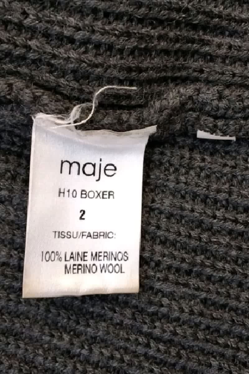 Pull Maje  Gris