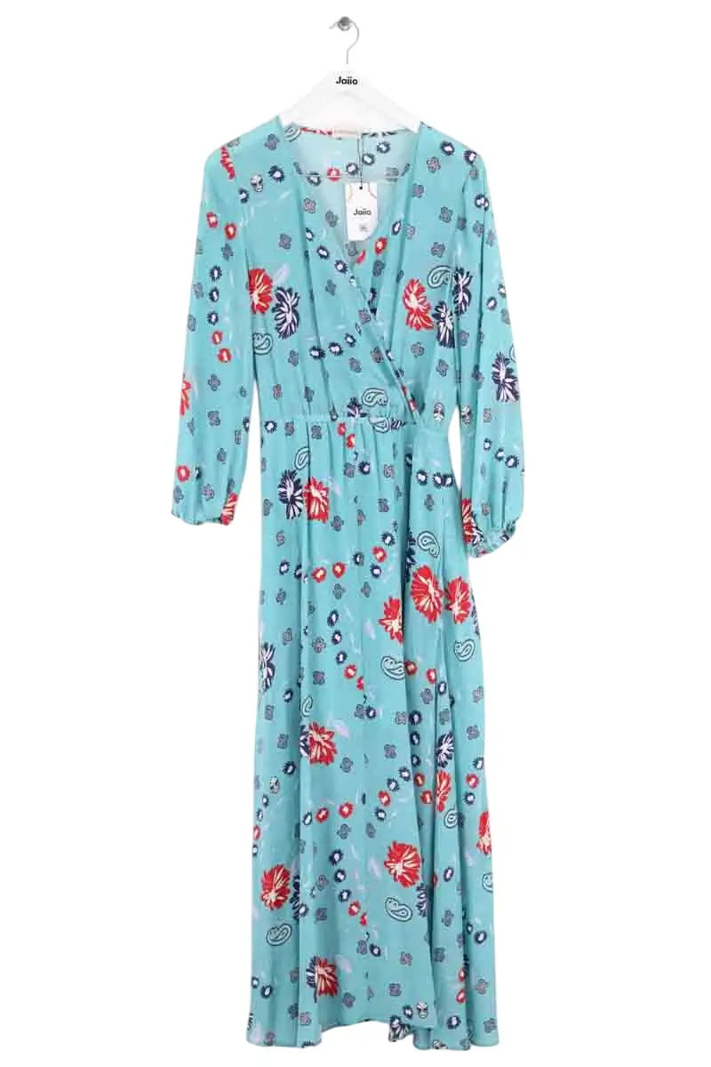 Robe Zadig & Voltaire Vert en Soie, taille S - Seconde Main